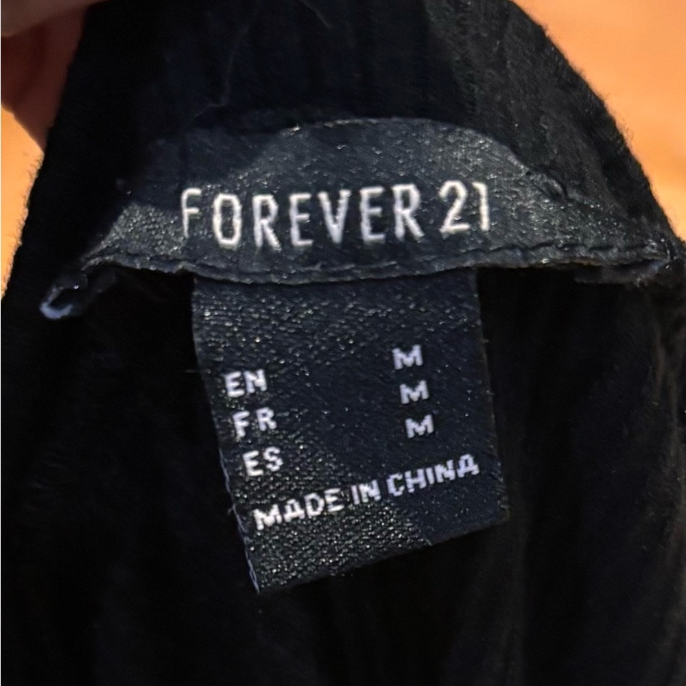 Forever 21 Classic Black Apparel